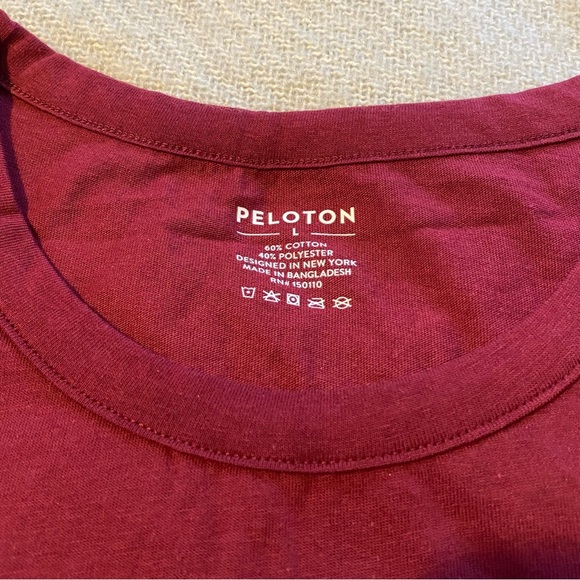 NWT Peloton Studio Side Slit Muscle Tank (Red) - Picture 6 of 7